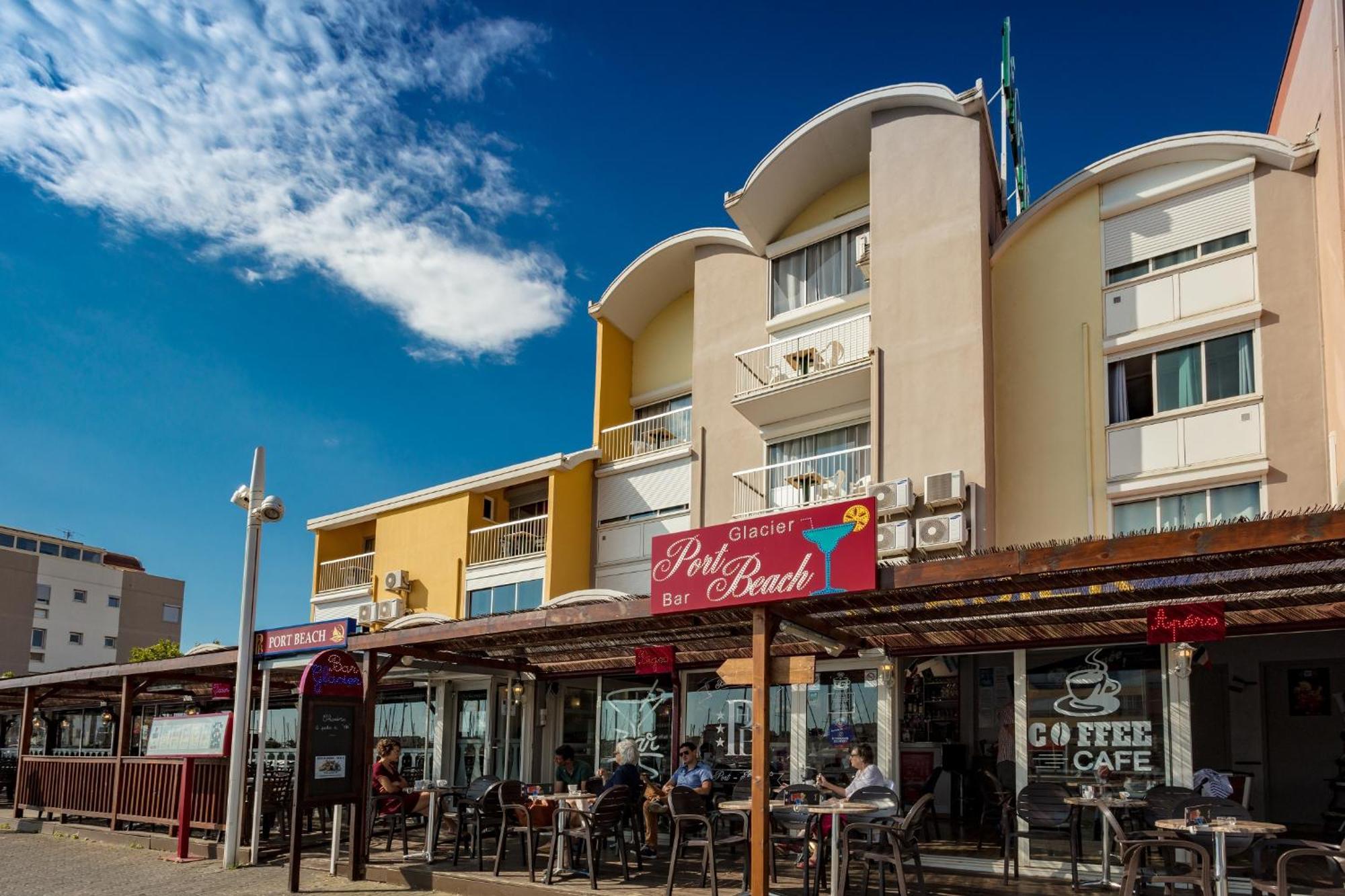Hôtel Port Beach Gruissan Buitenkant foto